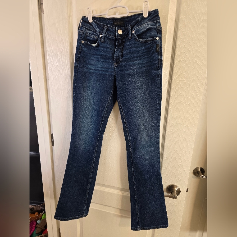 Silver Jeans Dark Blue Flare Jeans